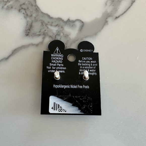 Disney Mickey Mouse Austrian Crystal Stud Earrings - Picture 2 of 2
